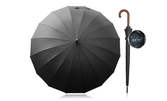 Малък или голям черен чадър