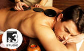 Класически масаж на цяло тяло, плюс масаж на глава и стъпала, или Hot Stone масаж на цяло тяло