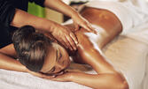 Час за релакс: Класически релаксиращ масаж на цяло тяло с арганово олио, плюс масаж на глава и рефлексотерапия на стъпала