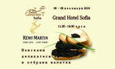 Вход за Remy Martin Gourmet Salon Sofia 2016 на 8 или 9.12 в Grand Hotel Sofia