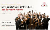 Концертът "I Virtuosi Italiani - Stravaganze e follie nel barocco veneto" на 26 Ноември, в Зала Тържествена, Военна академия - София