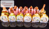 Екзотичен суши сет "Уромаки Торпедо" с 16 хапки - за вкъщи или за хапване на място