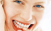 Преглед, плюс почистване на зъбен камък с ултразвук и полиране на зъби