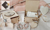 Подарък за принцеси: Персонализирана кутийка за бижута от еко дървен материал