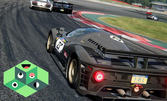 Управление на Hi Speed Racing състезателен симулатор по писти на Формула 1 и GT рали