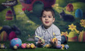 Великденска фотосесия за деца с 4 обработени кадъра