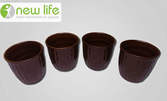 Полезно за здравето! Комплект от 4 чаши от нано керамика за чай или кафе