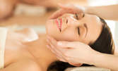 Лечебен масаж на цяло тяло, плюс лифтинг масаж на лице и акупресура на стъпала, длани и скалп
