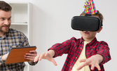 Рожден ден за до 15 деца с 90 минути игри във виртуална реалност