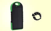 Универсално портативно соларно зарядно устройство Diva Portable Solar Charger+Power bank 5000mAh