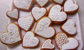 Ръчно декорирани медени сърца със 7 подправки