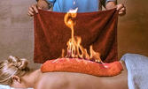Императорски масаж-терапия с жив огън на цяло тяло
