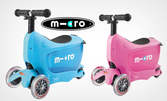 Тротинетка Mini 2go в син или розов цвят - супер подарък за вас и вашето дете