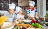 2 часа кулинарен клас за дете от 6 до 12 години