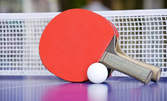 Тенис на маса! 1 час игра или 1 час индивидуална тренировка с професионален треньор