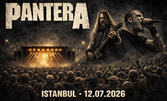Концерт на PANTERA в Истанбул: Екскурзия с 2 нощувки със закуски и транспорт, плюс билет за концерта на групата и фен тениска
