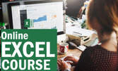 Онлайн курс за работа с Microsoft Excel - с неограничен достъп до платформата и възможност за сертификат