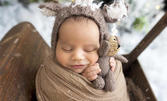 Коледна фотосесия - за семейство, бременна дама или новородено бебе