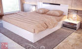 Спалня Катерина в бял гланц - лукс и красота за твоя дом