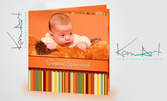 Детски фото албум "Първи мигове" с твърди корици и 20 страници