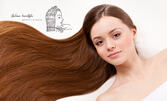 Блясък, мекота и възстановяване в едно! Ламиниране на коса Laminoplex