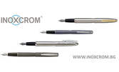 Гравирана писалка или автоматичен молив Inoxcrom, плюс 5 патрончета или 10 графита, в кутийка
