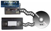 Запис на DVD от видеокасета с времетраене 1, 2 или 3 часа