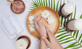 SPA терапия за ръце с оризово мляко, листа от роза и масло с екзотични аромати