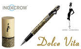 Дизайнерска химикалка или писалка Inoxcrom, с лазерно гравирано име или инициали
