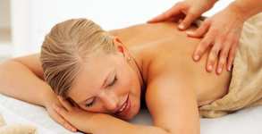 Лечебен масаж на гръб със сибирски балсам