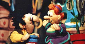 Куклената постановка "Храбрият шивач" от Братя Грим на 4 Юни, в Театър 199
