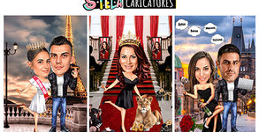 Stela Caricatures