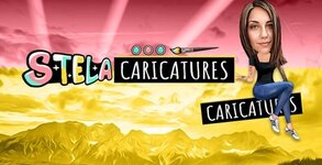 Stela Caricatures