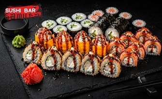Екзотичен суши сет по избор - с доставка или вземане на място, от Sushi Bar SAMURAI