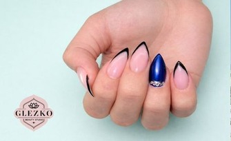 Маникюр с гел лак, плюс сваляне на старо покритие, от Glezko Beauty Studio