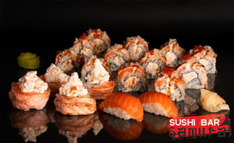 Екзотично хапване за вкъщи! Суши сет по избор, от Sushi Bar Samurai