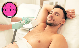 Лазерна епилация за мъже - с диоден лазер Elysion Pro, от Pink Opium Aesthetic Center