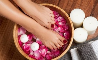 SPA педикюр с гел лак, от Салон Вили
