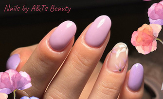 Маникюр с гел лак, плюс 2 декорации, от Nails by A&Ts Beauty