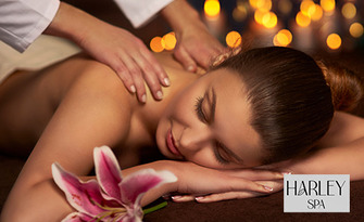 Класически масаж на цяло тяло "Перла и Злато" с възможност за масаж на лице, плюс подарък - рефлексотерапия и чай с бисквитки, от Салон Harley Spa