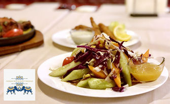 Вкусна индийска кухня! Салата Мумбай, от Индийски ресторант Dilwale