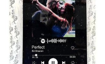 Подари с любов | Романтичен подарък: Рамка Spotify с любима песен и Ваша снимка, от WildArt Workshop