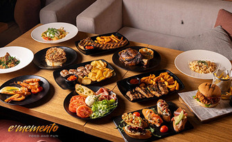 Куверт за групово мероприятие до 10 души с меню по избор, от E'memento Food & Fun