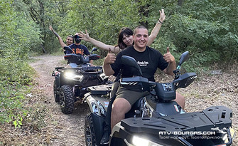 Забавление край Бургас: 1 или 2 часа наем на АТВ или пакет Семейна разходка, от ATV Bourgas