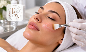 Химичен пилинг на лице с професионални продукти Collagena, от TAN Beauty Studio
