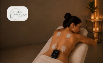 Deep Relax & Pain Relief: Процедура с TENS/EMS технология за мускулно отпускане и облекчаване на болки в гърба, от Салон за красота Контеса