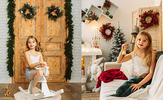 Семейна коледна фотосесия, от Студио Алия Казанджиева