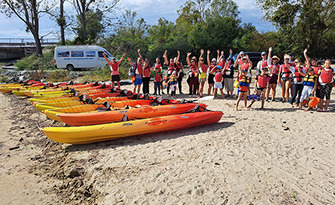 Пикник и каяк