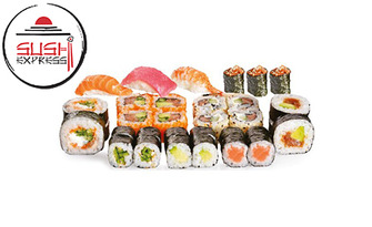 Екзотична кухня за вкъщи: Суши сет по избор, от Sushi Express
