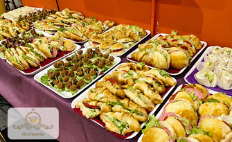 За вашето бизнес събитие: 120 броя хапки за изискан вкус, от Mrs. Pancake